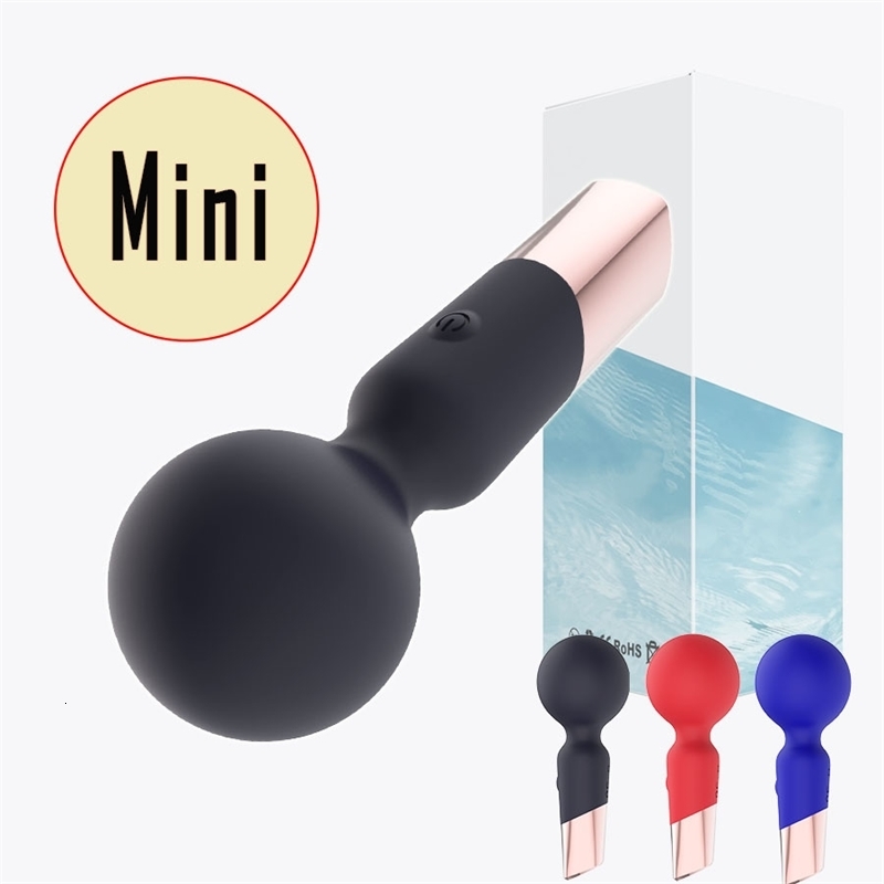 Powerful Mini AV Stick Vibrators for Women 10 Speeds Clit Vibrator Sex Toys for Woman Female Clitoris Stimulator Erotic Product 240914