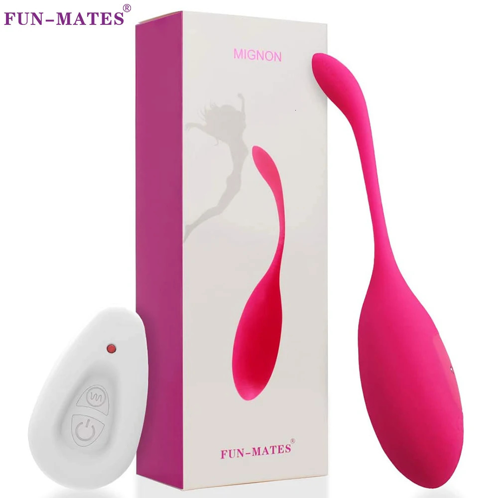 FUNMATES vibrating egg Kegel ball vibrator female bullet Gspot vaginal wireless remote control application controls sex toy 241009