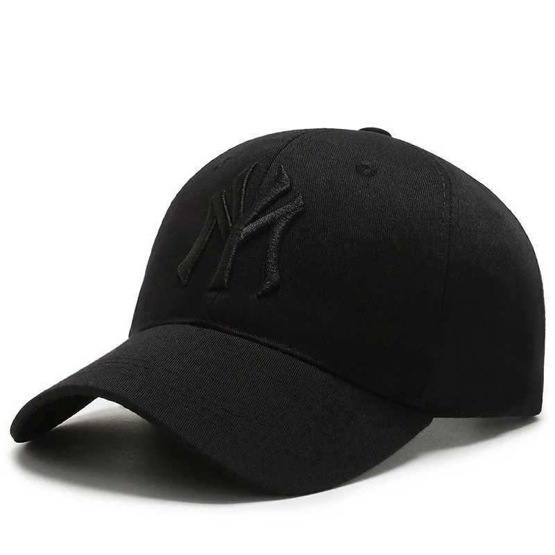 Ball Caps Womens baseball cap womens duckbill sun hat adjustable truck cotton H241010