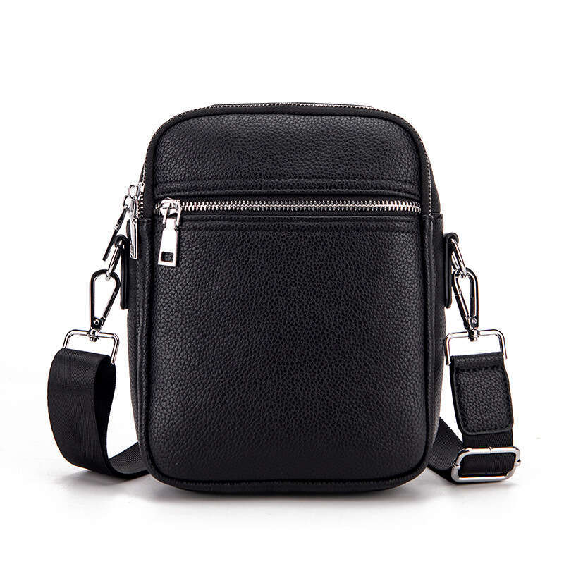 2024 Korean Edition New Men's One Shoulder Crossbody Fashion Phone Key Large Capacity Casual Sports Chest Bag