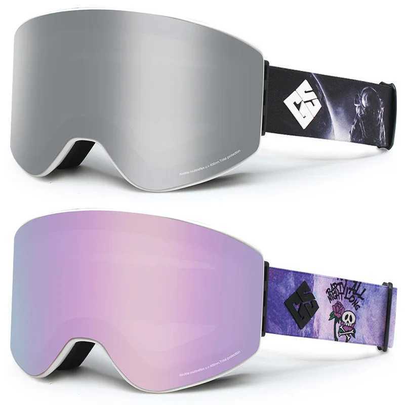 Winter womens skiing goggles sports anti fog mens skiing goggles mountain dual lens womens skiing goggles mens motorcycle goggles CL241010