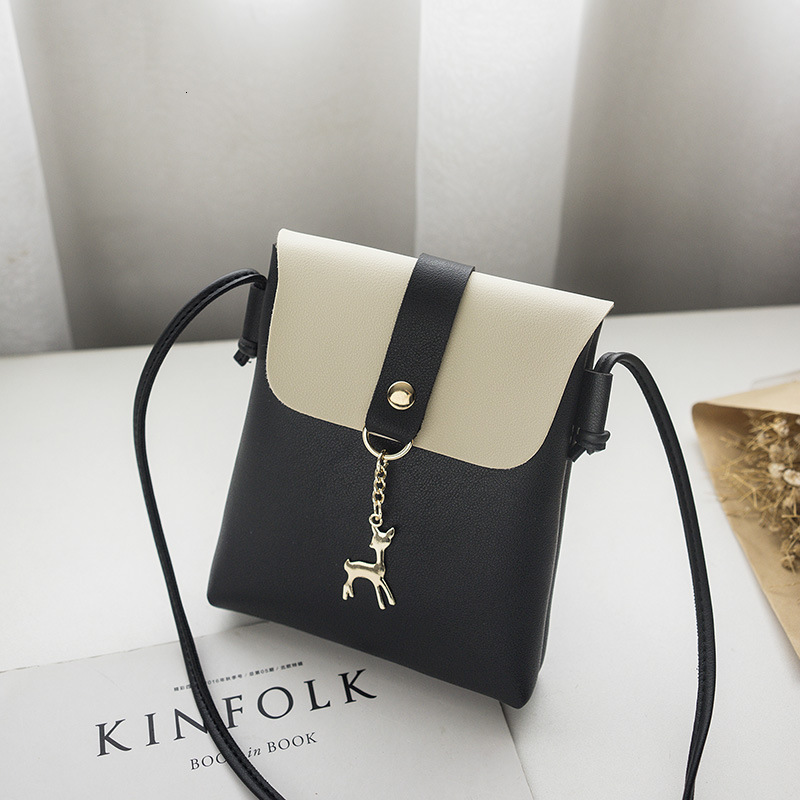 New 2024 designer bag Korean version deer hanging decoration women's single shoulder diagonal cross bag Pinduoduo
