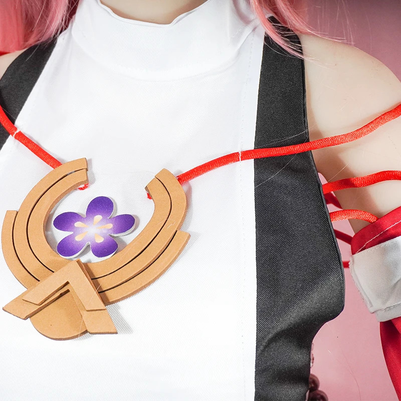 Yae Miko cosplay costume shock uniform wig anime Chinese style Halloween womens clothing 241007