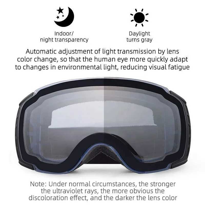 Ski goggles photochromic glasses mens ski goggles adult ski goggles CL241010