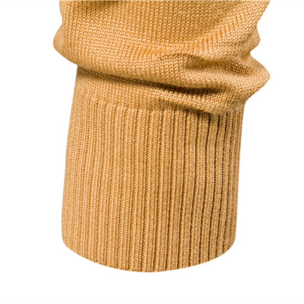 AIOPESON Spliced Drop Sleeve Sweater Men Casual Oneck Slim Fit Pullovers Mens Sweaters Winter Warm Knitted for 240930