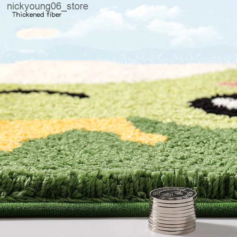 Non-Slip Bath Mats 40*60cm Bath Mat Cute Pink Cartoon Frog Bathroom Carpet Bathtub Entrance Waterproof Slip-resistant Foot Mats Toilet Shower Rug L240