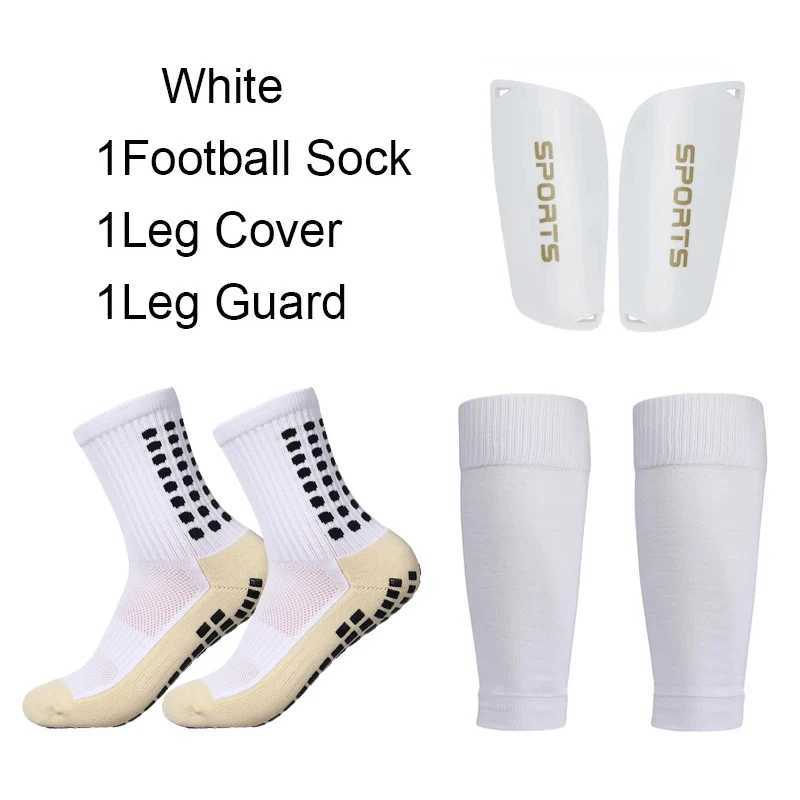 3-piece set of anti slip soccer shoes mens outdoor sports grip soccer shoes Shin Guards soccer shoes Shin Pads soccer shoesW241010