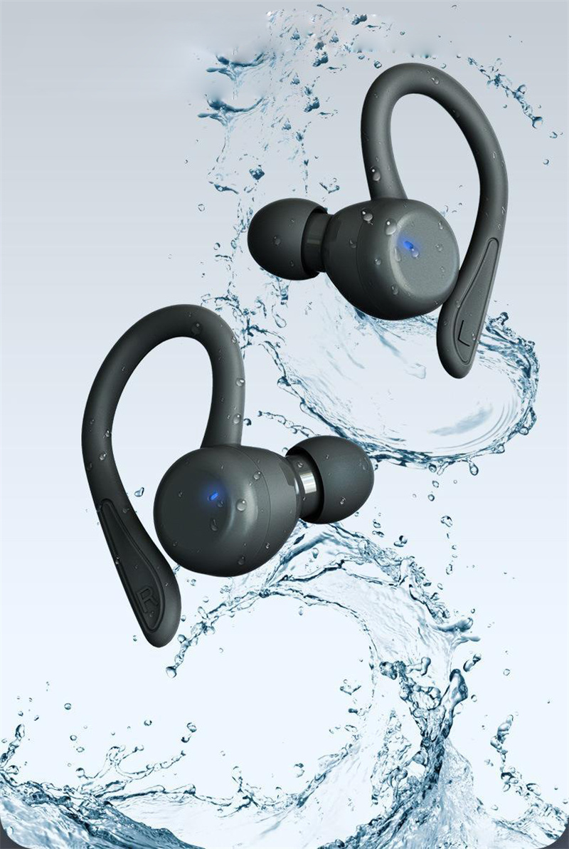 2024 New MS-T40 TWS Earphone Sport Waterproof Running True Wireless Earbuds Bluetooth Earphone Earhook