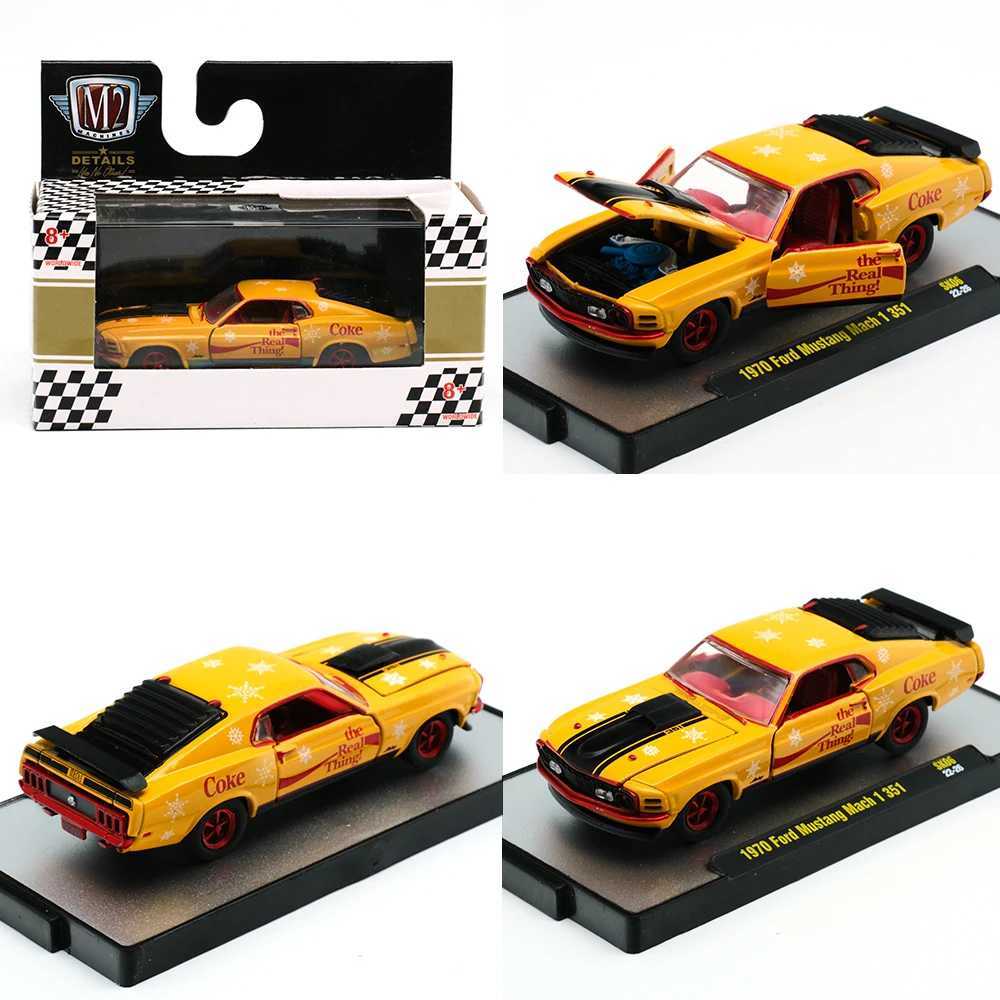 Free shipping M2 1 64 Diecast Alloy Car Model 1/64 Johnny lighing Ford stang h Entertaining Pickup Truck Modern scle Kids Toys