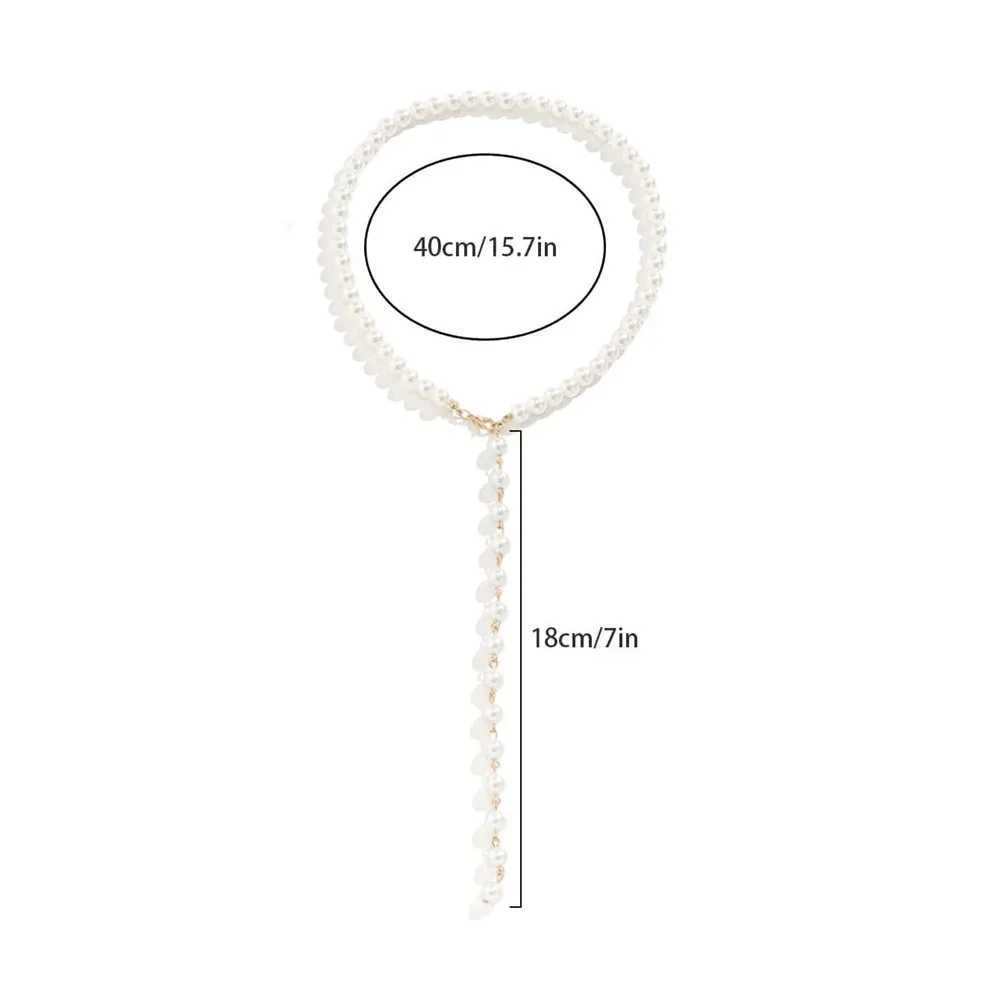 Vintage Gold-plate Crystal Earth Pendant Necklace For Women Female Fashion Boho Baroque Multilevel Imitation Pearl Chain JewelryX241009