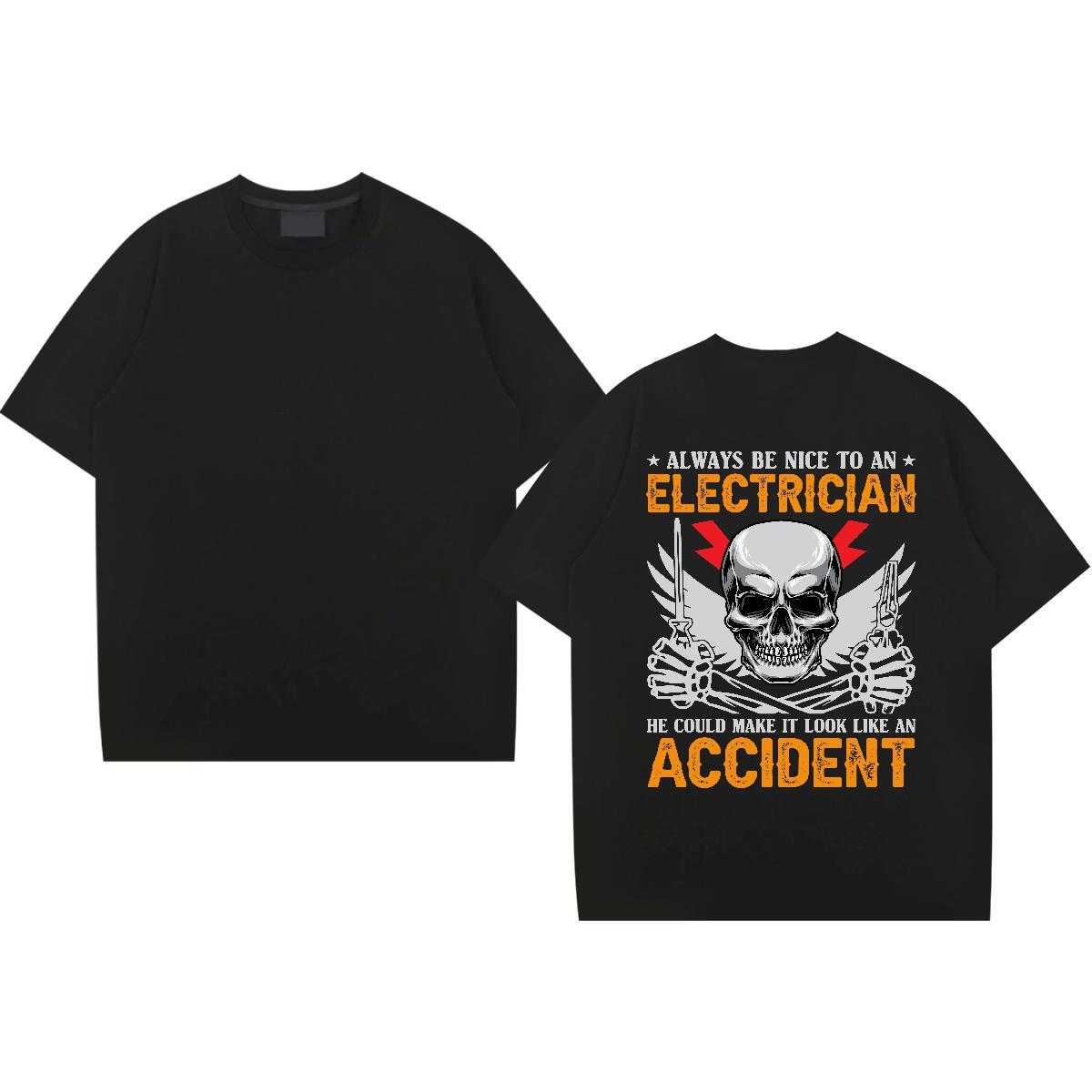 Cool Men T Shirts 230g Pure Cotton skull Daily Wear Graphic Breathable Short Sleeve Mens Tshirts Designer Tops