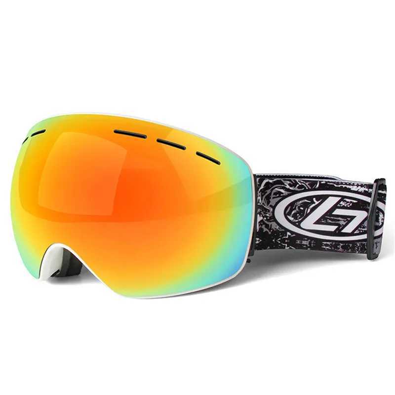 Ski goggles double-layer UV400 anti fog large ski goggles mens and womens ski board goggles for skiing CL241010