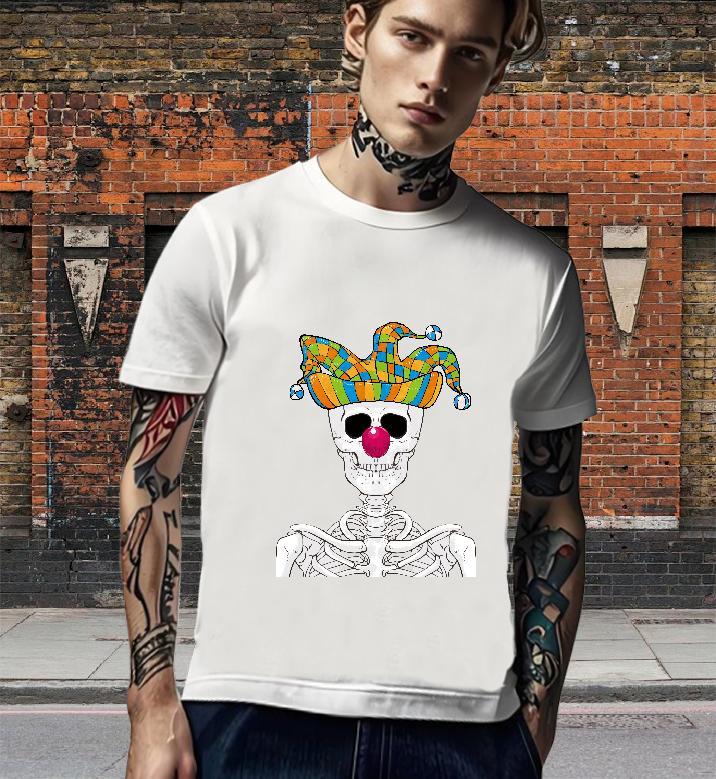 Designer T Shirt For Man 230g Pure Cotton skull High Street Hip Hop Custom Big Size Breathable Soft Tshirt for Man Woman Classic Top Tees
