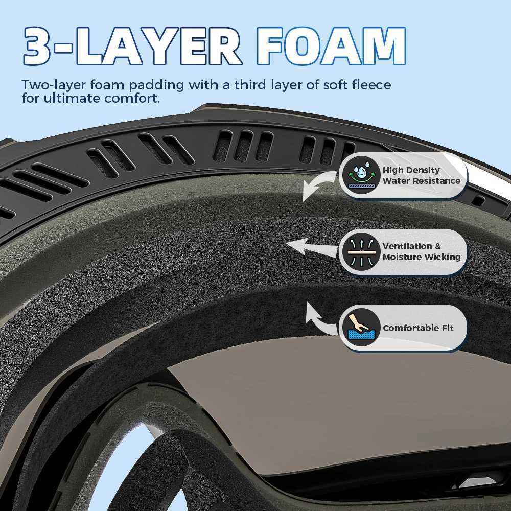 Mens womens adult double-layer skiing goggles UV400 protection skiing anti fog snow polarized glasses skis snowshoes CL241010