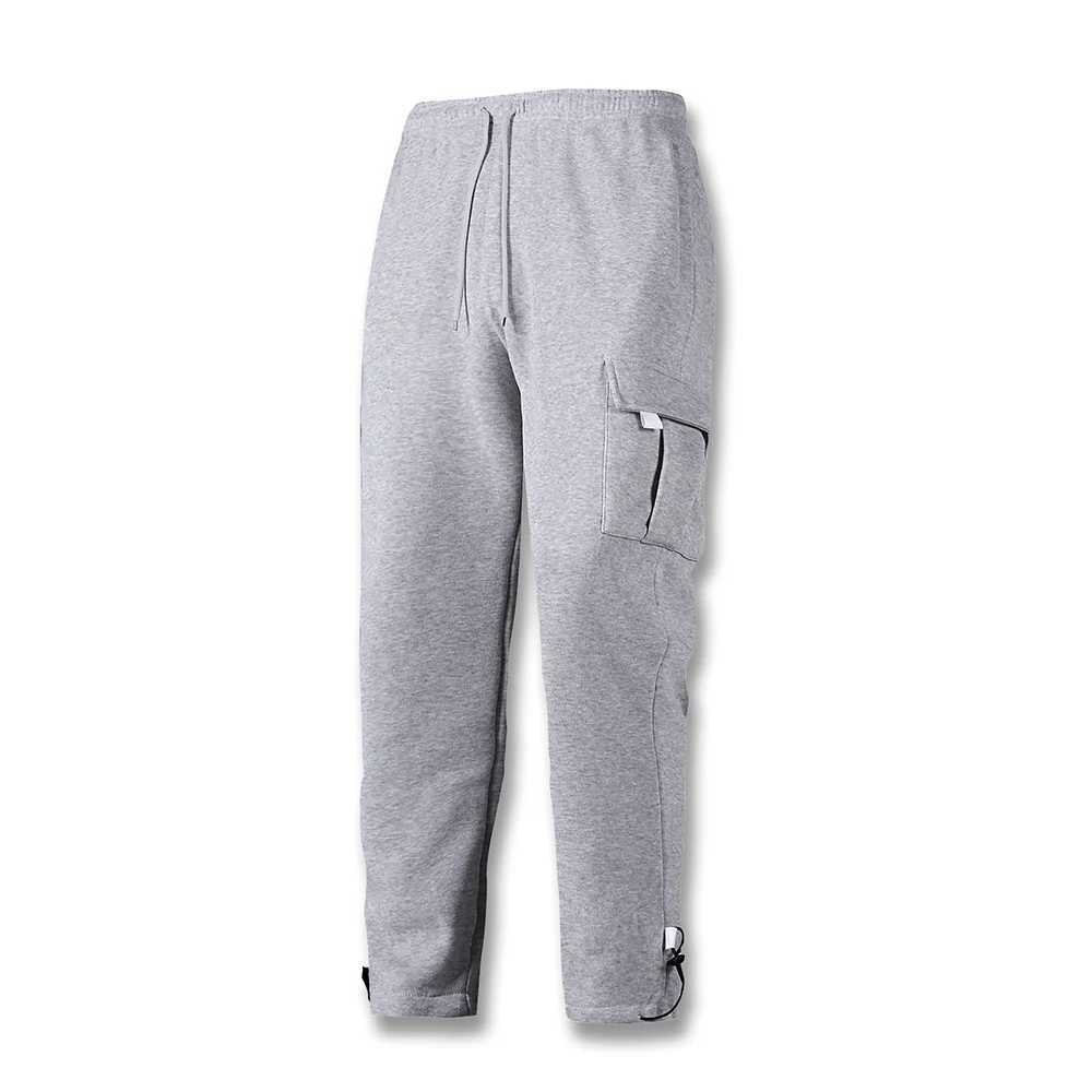 New loose straight fitting street running pants fashionable mens multi pocket casual sports pants W241009