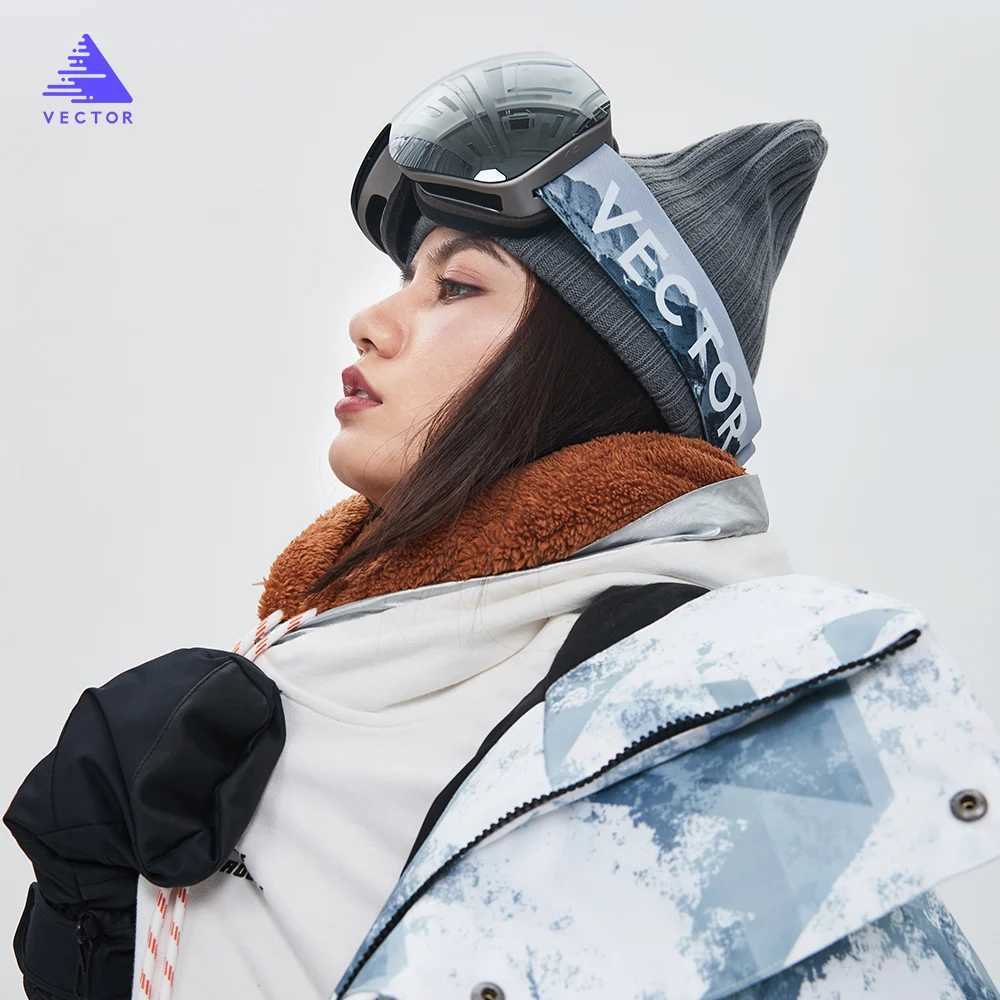 OTG Ski Mirror Magnetic Goggles Womens Ski Eye Mask UV 400 Snow Protective Glasses Adult Double sided CL241010