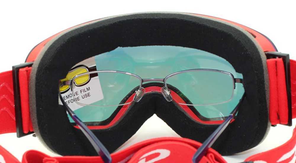 Brand new ski goggles with dual lens UV400 anti fog for adults ski goggles for women snow shoes with box CL241010