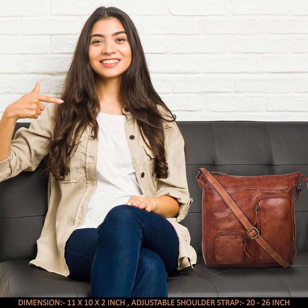 Leather Crossbody Bags Women Trendy Shoulder Sg Purses Ladies Handbags Mothers Day - Gifts For Her