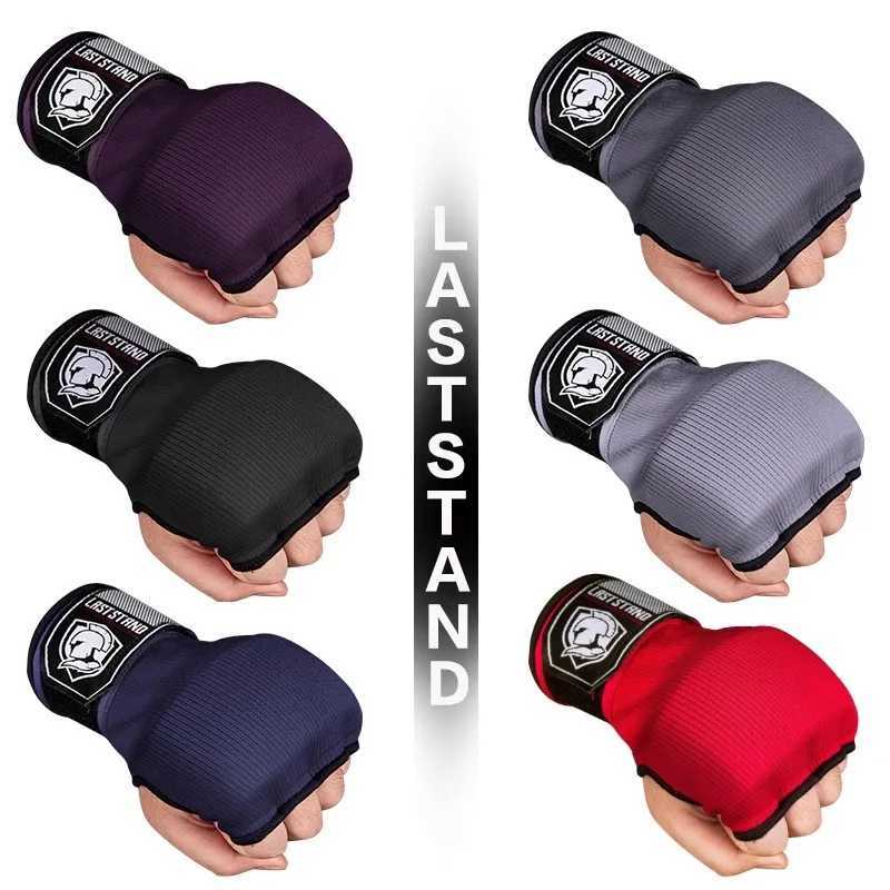 Boxers inner gloves half finger gel boxing gloves Muay Thai MMA Taekwondo martial arts boxing speed bag training W241010