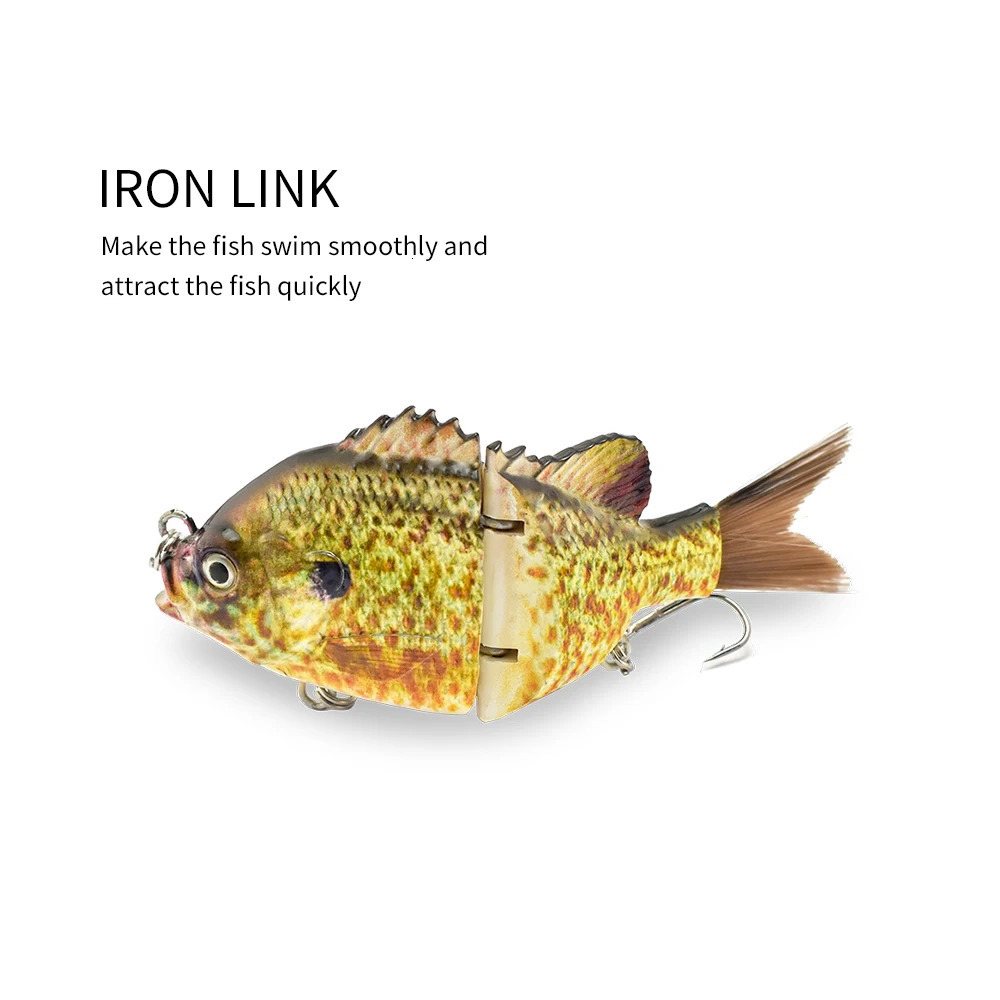 150mm 58g Fishing Lure Jointed Lures Hard Bait Lure Swimbait brush Tail bass lure bluegill bait swimbait 241010