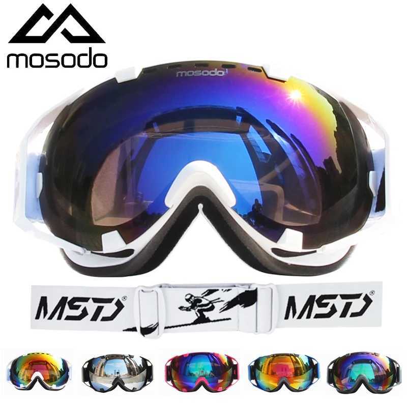 Mosodo OTG ski goggles snow goggles anti fog UV400 protection mens ski goggles CL241010