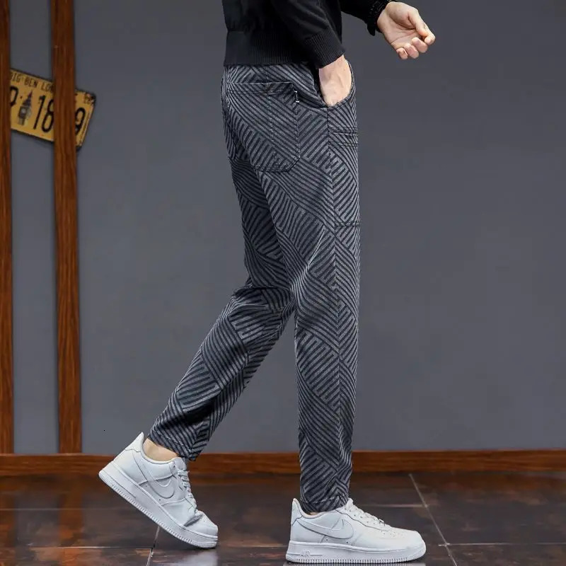 Jeans mens sports pants Y2k cargo pants hip-hop casual er clothing retro 241007