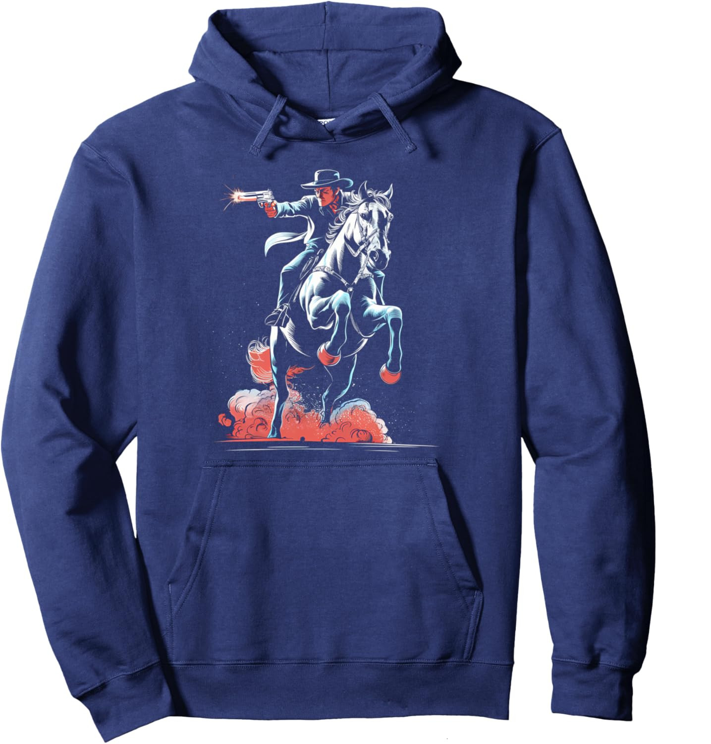 Hoodie for Mens Womens Cowboy Horseback Riding Western Rodeo Country Gifts Holiday Pullover Hoodie Graphic Hoodies sweatshirt Pullover Long Sleeve