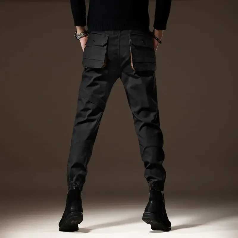 Mens Fisherman Cargo Pants Mens Hiking Grey Hiking Large Outdoor New Style Large Leisure Cotton High Quality Technical Clothing W241009