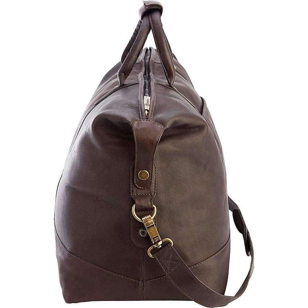Royce Leather Duffel Bag Lage Handcrafted in Colombian Leather, Tan, One Size