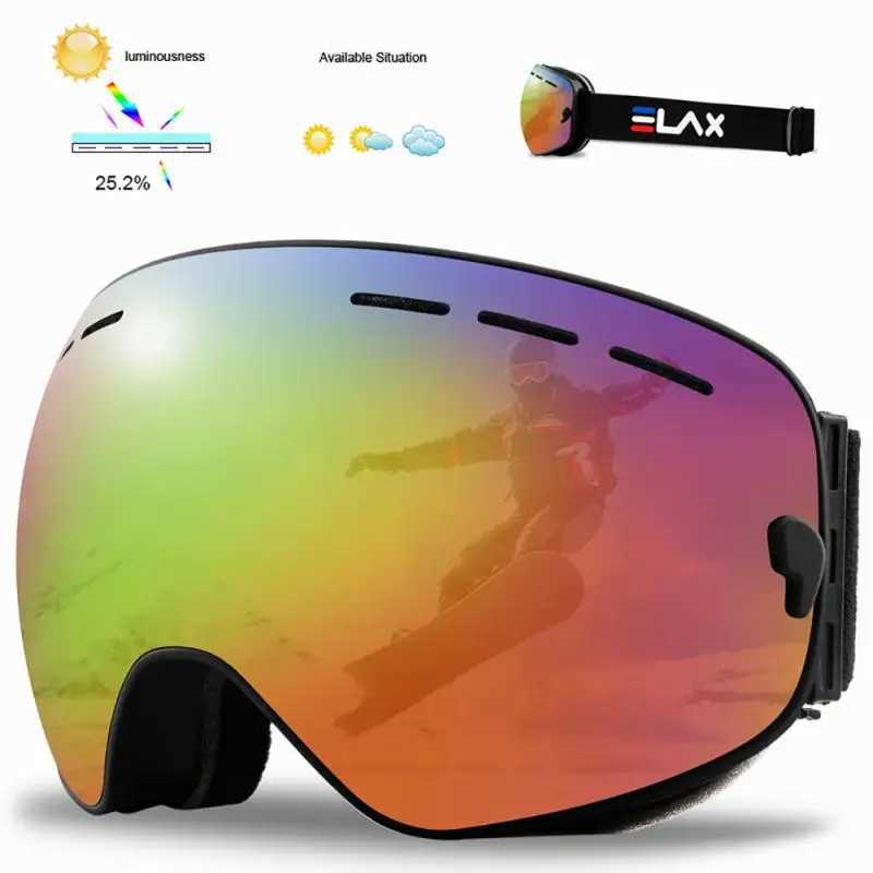 Ski goggles set double-layer anti fog UV400 ski goggles outdoor sports CL241017