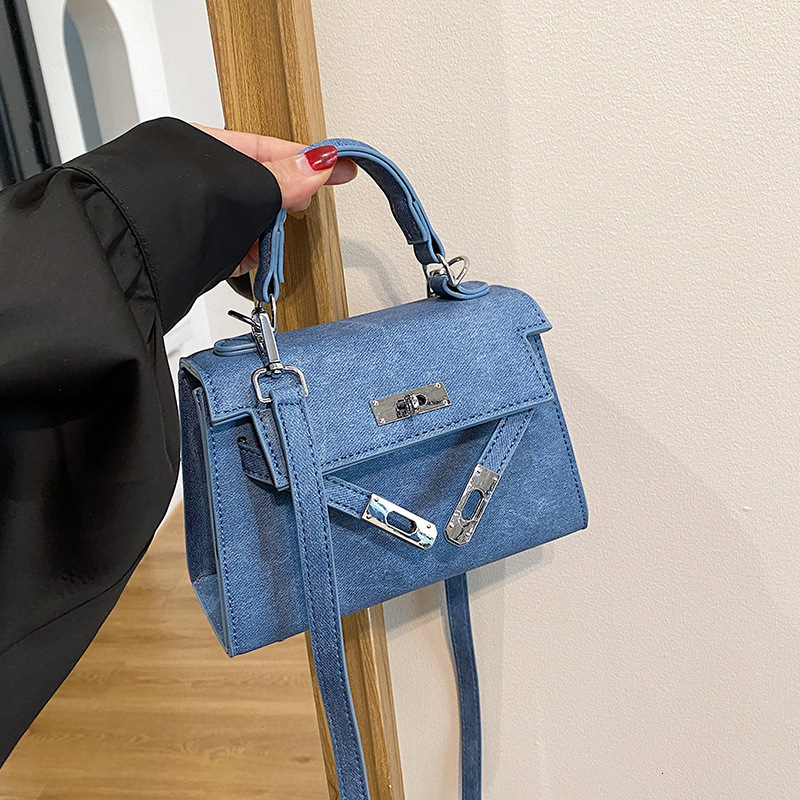 New Designer Women's PU Handbag Fashion Shoulder Crossbody High-end Small Square Bag 2025s 7293413a