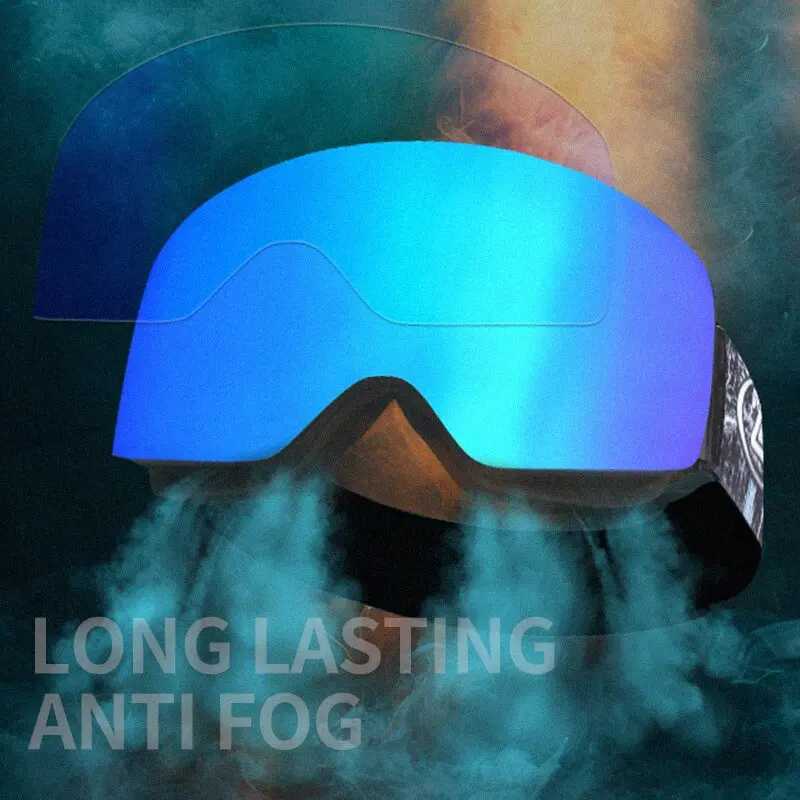 Professional ski goggles double-layer lens anti fog anti UV lens anti fog UV400 skiing high-definition large size CL241010