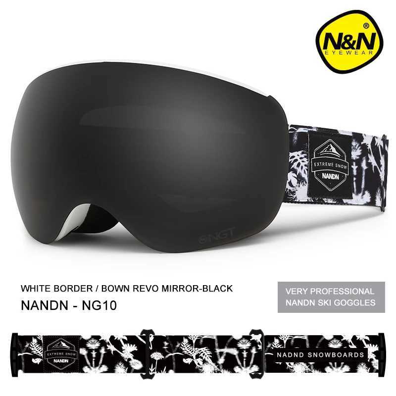 NANDN brand ski goggles mens ski goggles UV400 protective ski goggles anti fog ski mask NG10 CL241010