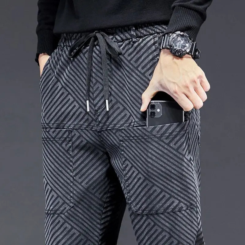 Jeans mens sports pants Y2k cargo pants hip-hop casual er clothing retro 241007
