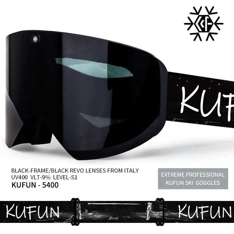 100% UV400 magnetic anti fog lens protection anti fog skiing goggles suitable for mens and womens skiing goggles winter sports goggles CL241010