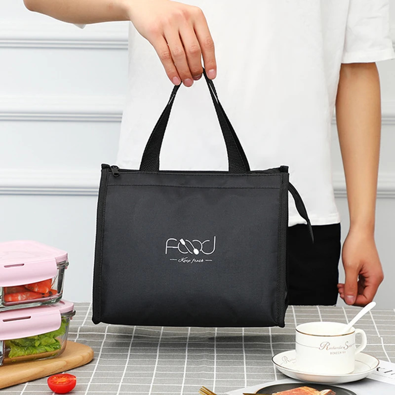 HighCapacity Portable Insulated Lunch Bag Women Kid Picnic Work Travel Food Thermal Storage Container Bento Box Cooler Tote y240925