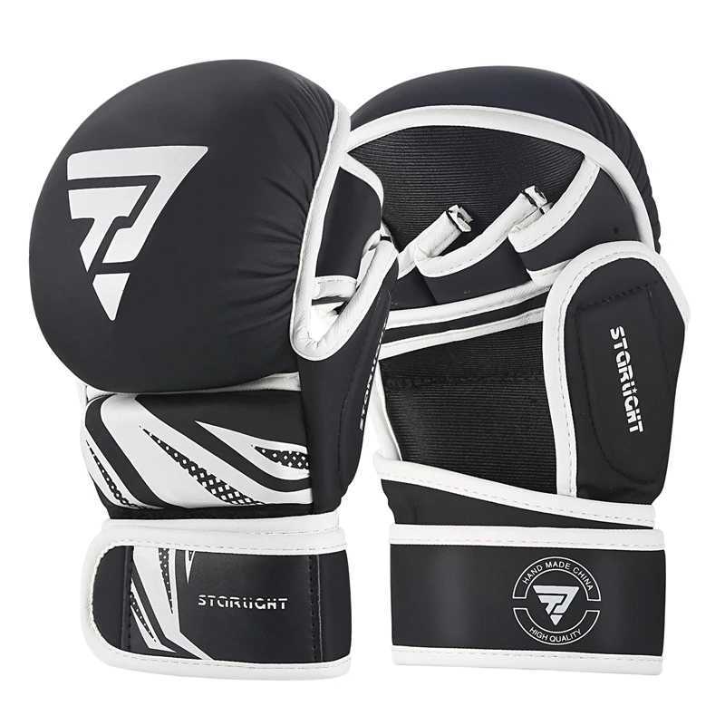 Professional MMA boxing gloves PU leather MMA combat martial arts boxing gloves Karate Muay Thai training gloves W241010