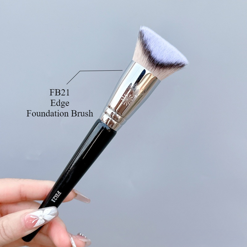 Picasso Beauty Foundation Brush 3D Shape Soft Synthetic Hair Flawless Finish Face Buffing Makeup Brush Cosmetic Tool z250527MPG0