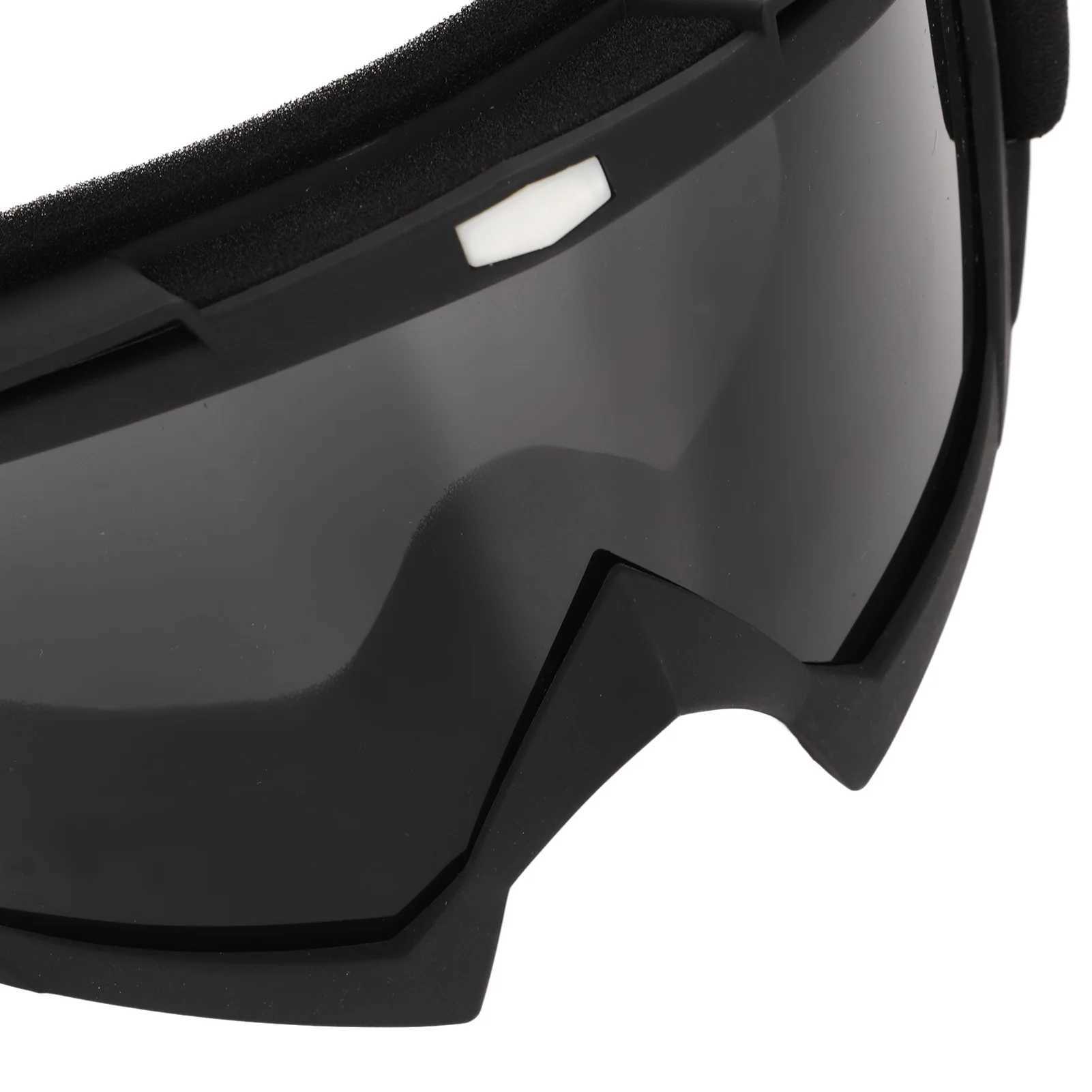 Outdoor skiing goggles sports bike windproof goggles off-road bike dustproof goggles matte black frame snow goggles CL241010