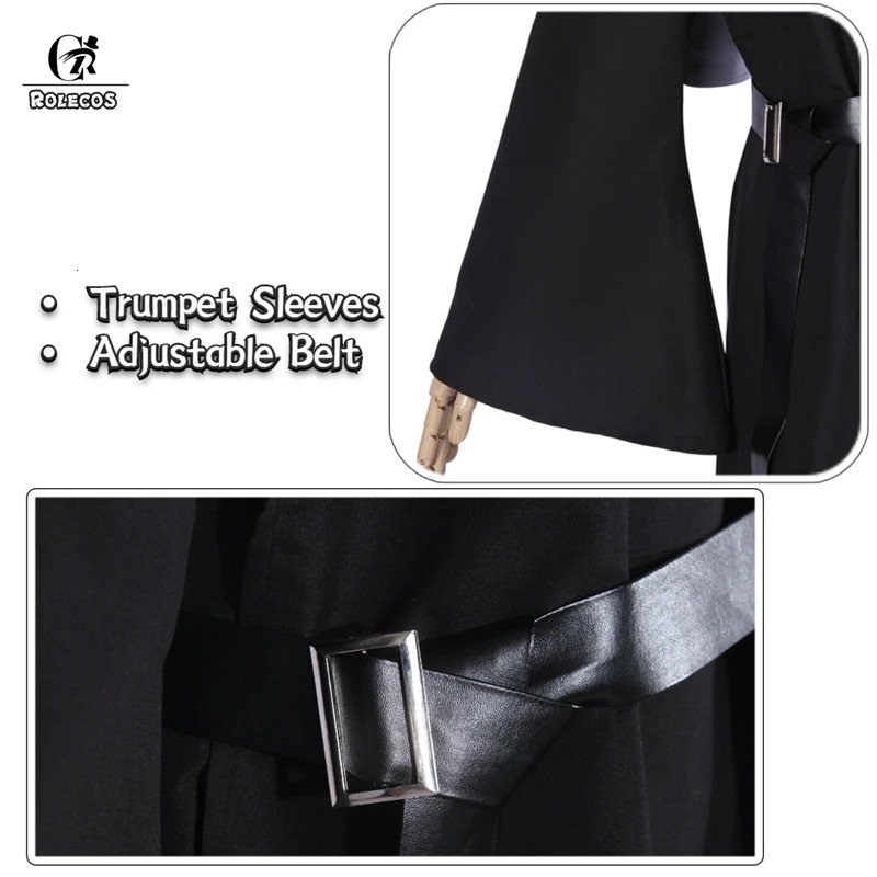 ROLECOS Sister cosplay costume horror movie cross ghost Halloween magic black women 241007