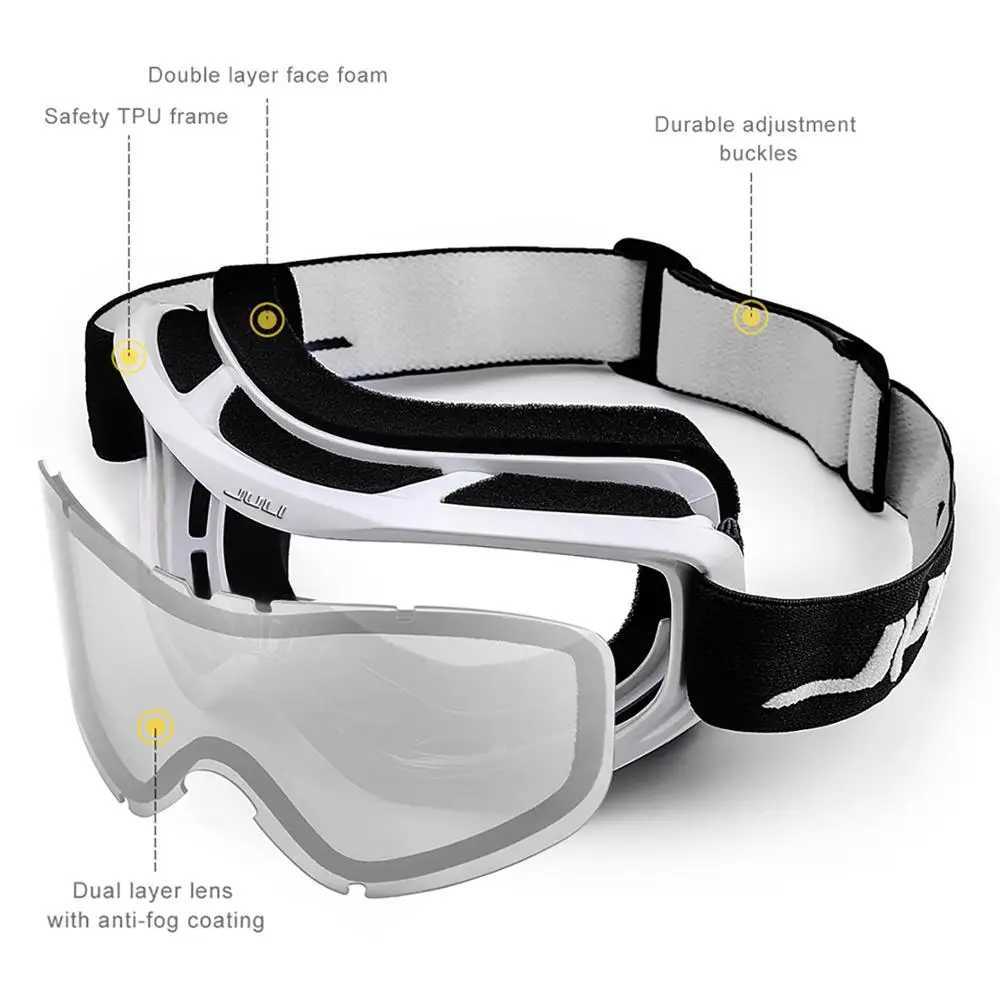 MAXJULI brand professional ski goggles double-layer lens anti fog UV400 ski goggles mens ski goggles CL241010