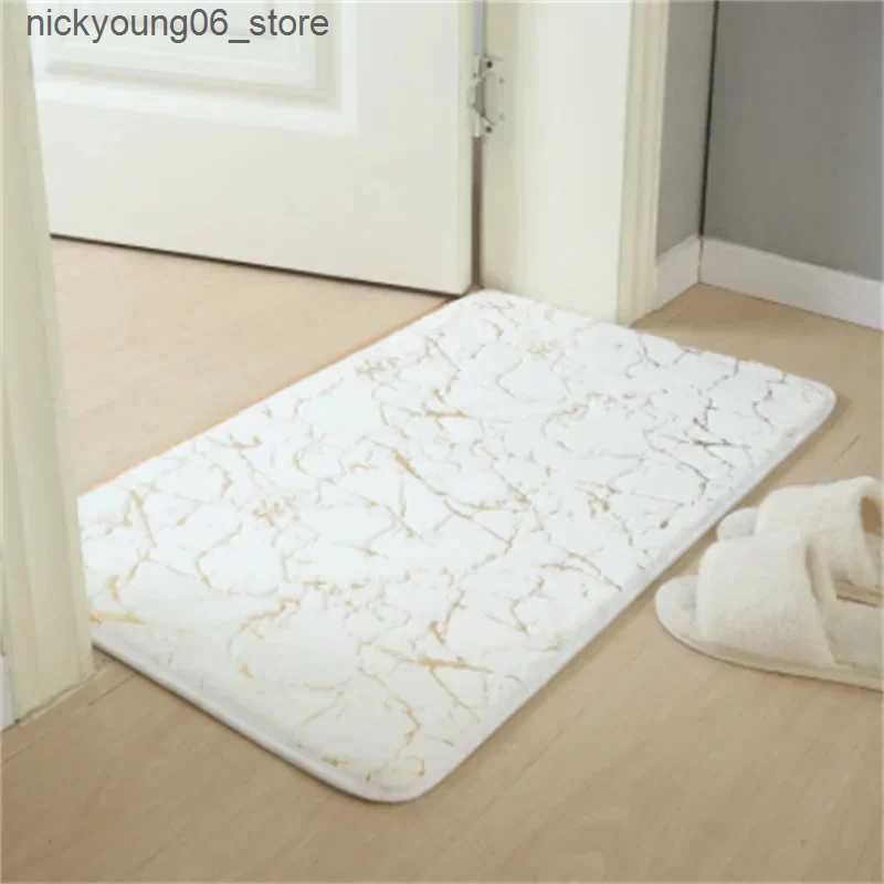 Non-Slip Bath Mats Home Toilet Mats Living Room Bathroom Set Gold Printing Anti Slip Rugs Bedroom Print Rug Shower Mat Bath Mats Bathroom L240910