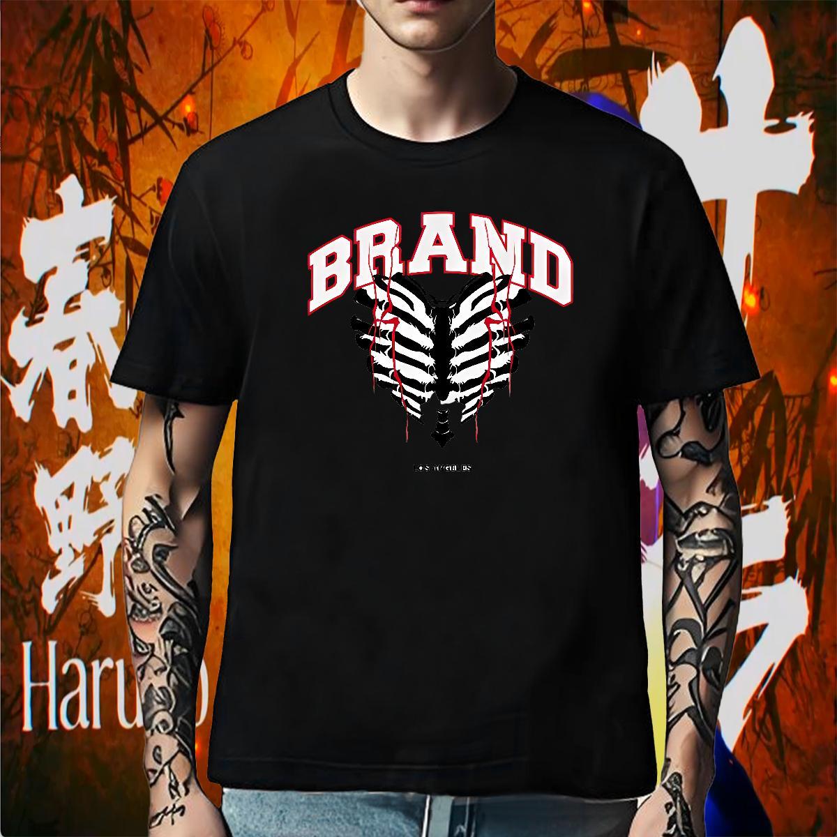 Loose T-Shirts for Men 230g Pure Cotton letter Casual Beach White Plus Size Crew Neck Tshirts 2024 Summer Clothings