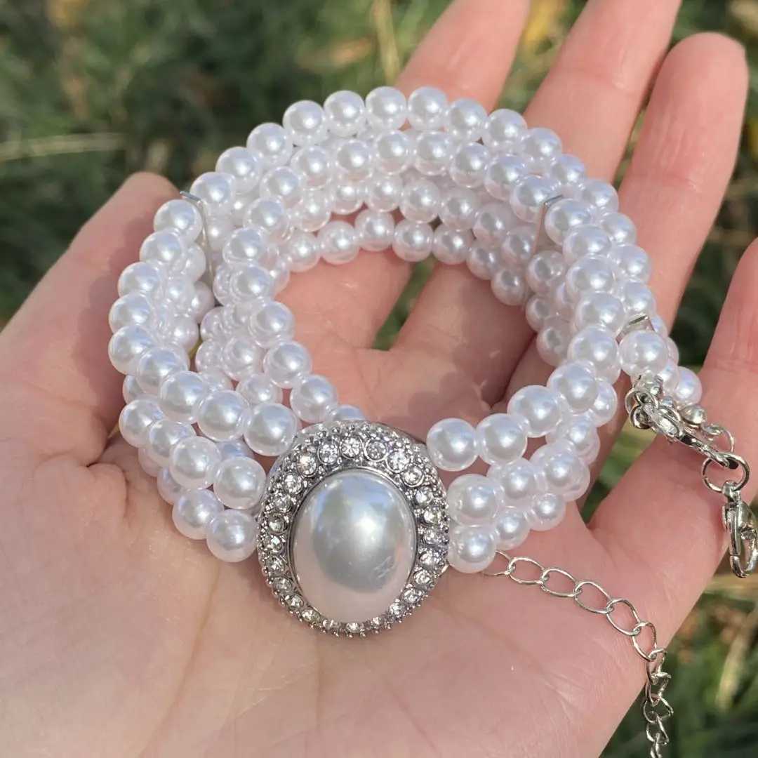 ZAKOL Luxury Vintage Three-layer Imitation Pearl Collar Choker Korean Fashion Necklace for Women Party Jewelry GiftX241009