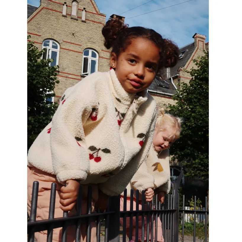 Down Coat Childrens Jacket 2024 Autumn/Winter Fashion Cartoon Cashmere Girls Jacket Cotton Warm and Cute Boys Jacket Childrens Clothing H241010