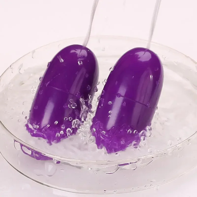 Double egg vibrator female silent strong vibration USB Clitoris stimulates adult sex toy 241009
