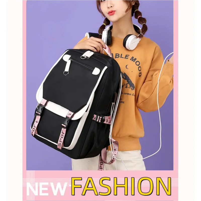 Aphmau Anime Backpack Cosplay Unisex Students School Cartoon Bookbag Laptop Travel Rucack Outdoor Bag
