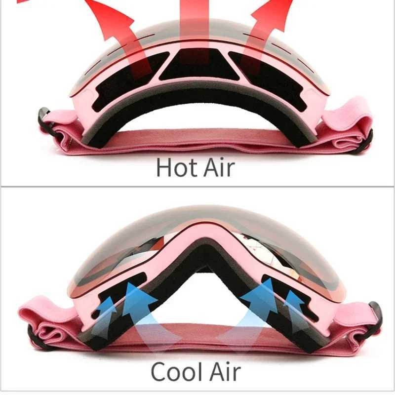 UV400 anti fog double-layer ski goggles large lens ski mask glasses ski goggles polarized goggles CL241010
