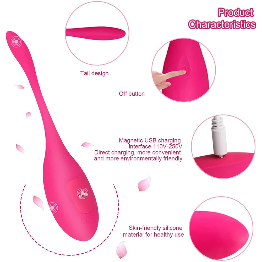 FUNMATES vibrating egg Kegel ball vibrator female bullet Gspot vaginal wireless remote control application controls sex toy 241009