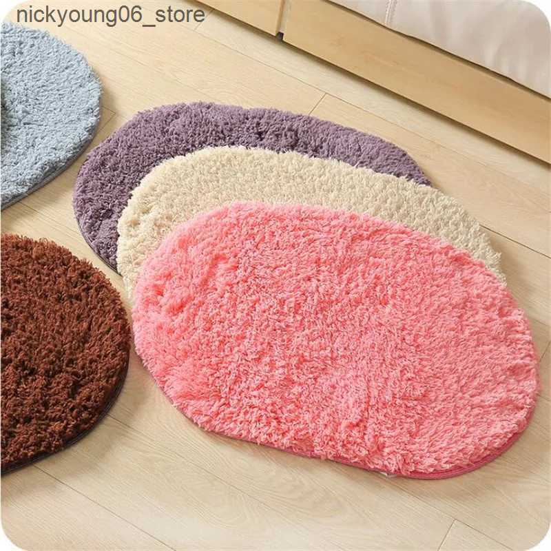Non-Slip Bath Mats Microfiber Bathroom Comfortable Quick Dry Bath Pad Anti Slip Mat Bathtub Room Living Room Door Stairs Bathroom Foot Floor Mats L240